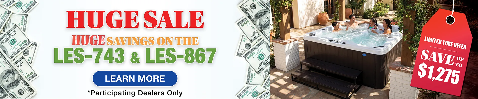 Calspas hot tub being used in a family setting - Monroe
